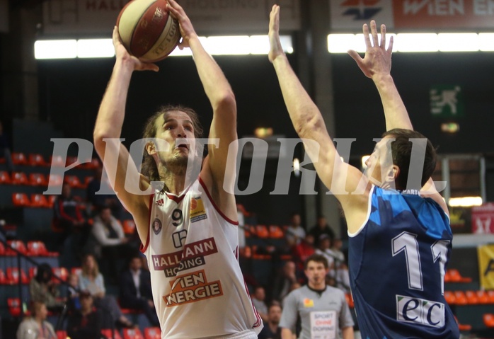 Basketball ABL 2017/18, Grunddurchgang 31.Runde BC Vienna vs. Kapfenberg Bulls