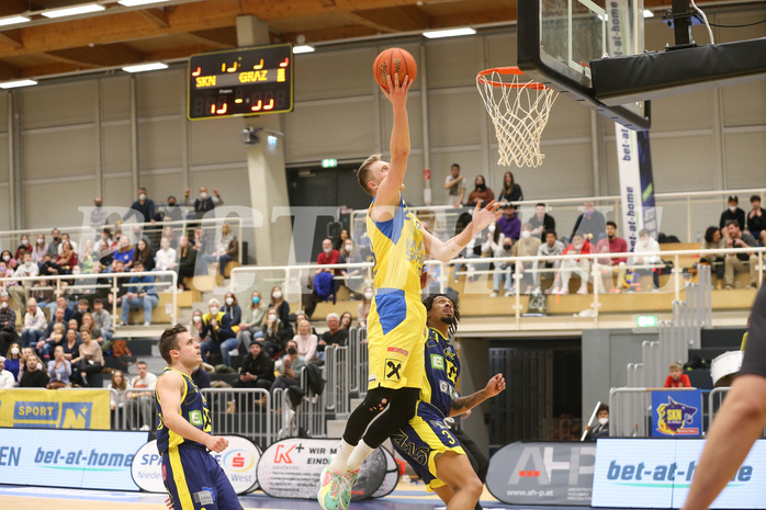 Basketball Superliga 2021/22, 7.Plazierungsrunde SKN St.Pölten vs. UBSC Graz