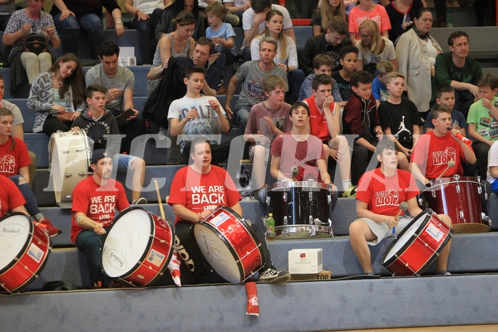 Basketball ABL 2015/16 Grunddurchgang 35.Runde Traiskirchen Lions vs. WBC Wels