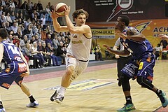 Basketball ABL 2015/16 Grunddurchgang 26.Runde  Güssing Knights vs Kapfenberg Bulls