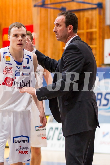 Basketball ABL 2015/16 Grunddurchgang 13.Runde Oberwart Gunners vs. Traiskirchen Lions