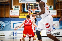 Basketball, ABL 2018/19, Playoff VF Spiel 1, Oberwart Gunners, BC Vienna, Hayden Thomas Lescault (11)