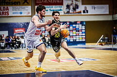 Basketball, Win2Day Superliga 2024/25, Playoffs Viertelfinale Spiel 4, BBC Nord Dragonz, Flyers Wels, Elvir Jakupovic (21)