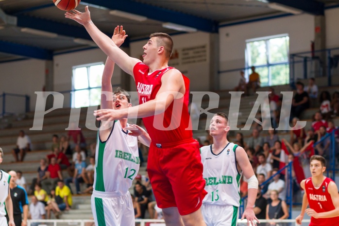 FIBA U20 European Championship Men 2015 DIV B Team Ireland vs Team Austria