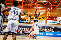 Basketball, win2day Basketball Superliga 2024/25, Playoffs Halbfinale 4. Spiel
, BBC Nord Dragonz, Gmunden Swans, Devon Cooper (1)