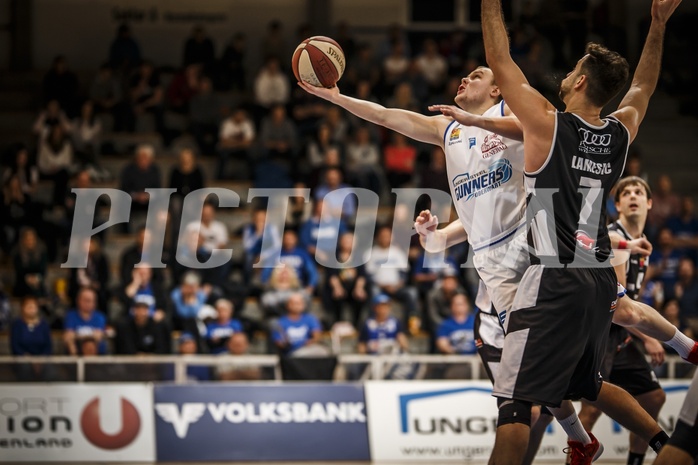 Basketball, ABL 2018/19, Grunddurchgang 19.Runde, Oberwart Gunners, Flyers Wels, Sebastian Käferle (7)