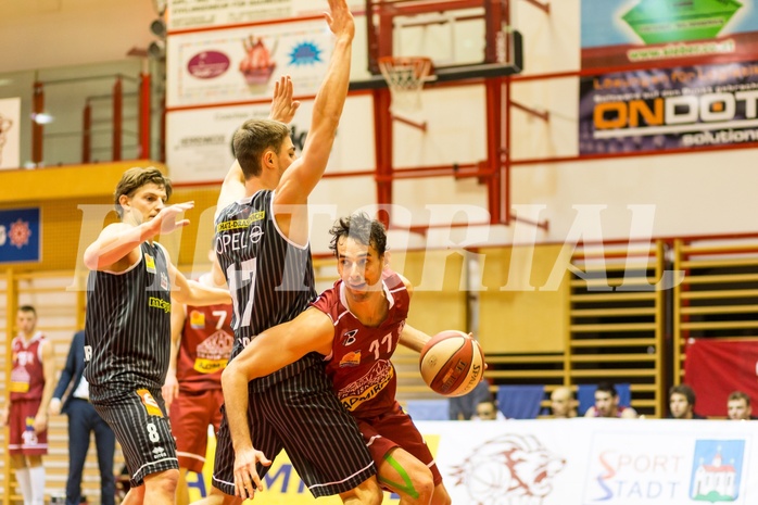 Basketball ABL 2015/16 Grunddurchgang 25.Runde Traiskirchen Lions vs. Güssing Knights 