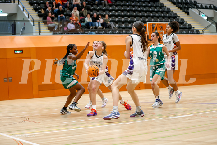 26.01.2025 Österreichischer Basketballverband 2024/25, SLWU19, Vienna United vs. UBI Graz