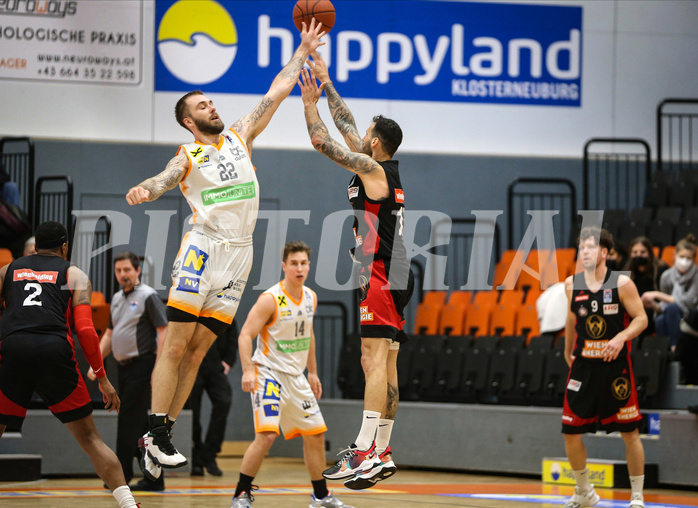 Basketball Superliga 2021/22, Grunddurchgang 12.Runde Klosterneuburg Dukes vs. BC Vienna



