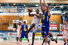 Basketball, ABL 2016/17, Grunddurchgang 33.Runde, Oberwart Gunners, Gmunden Swans, Derek Jackson Jr. (6)