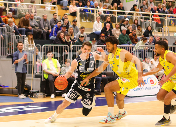 Basketball Superliga 2022/23, 8.Plazierungsrunde SKN St.Pölten vs. Gmunden Swans