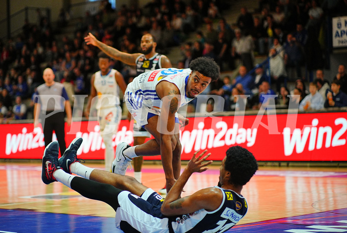 Basketball Superliga 2024/25, 1.Plazierungsunde Oberwart Gunners vs. Gmunden Swans