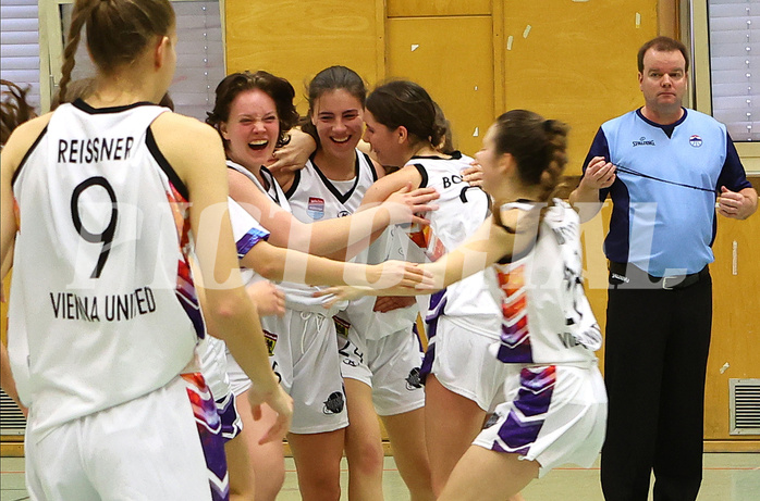 Basketball Damen Superliga 2022/23, Grunddurchgang 11.Runde Vienna United vs. DBB LZ OÖ


