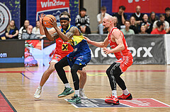 Basketball, Superliga 2024/25, Grunddurchgang 14.Runde, Flyers Wels vs. UBSC Graz,