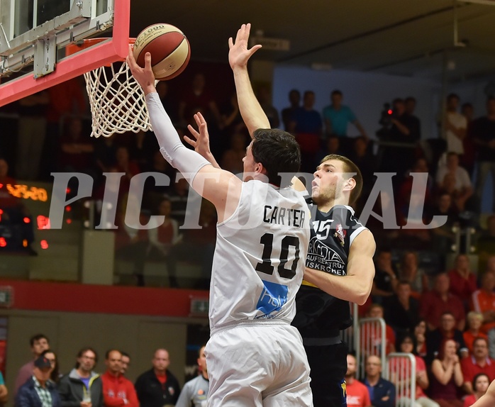 Basketball ABL 2015/16 Playoff Halbfinale Spiel 2 WBC Wels vs Traiskirchen Lions