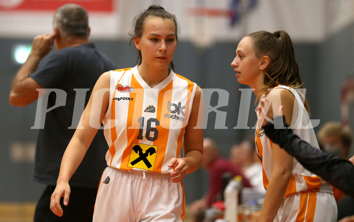 Basketball Damen Superliga 20120/21, Grunddurchgang 1.Runde BK Duchess vs. KOS Celovec


