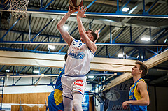Basketball, bet-at-home Basketball Superliga 2020/21, Platzierungsrunde, 8. Runde, Oberwart Gunners, SKN St. Pölten, Edi Patekar (9)