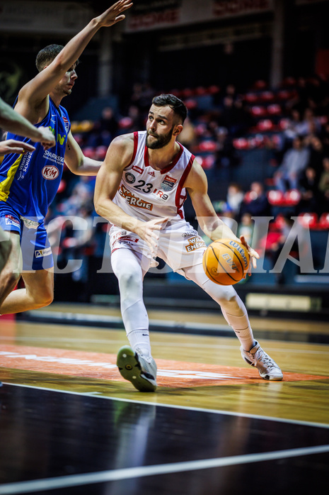 Basketball, Win2Day Superliga 2024/25, 5. Qualifikationsrunde, BC Vienna, SKN St. Pölten, Ivan Gavrilovic (23)