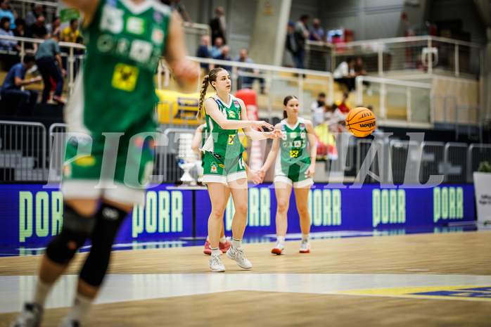 Basketball, Win2Day Basketball Damen Superliga 2023/24, Playoff, Finale Spiel 3, SKN St. Pölten, UBI Graz, Jördis Reisner (14)