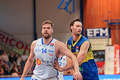 Basketball Superliga 2024/25, 6.Plazierungsrunde Oberwart Gunners vs. UBSC Graz


