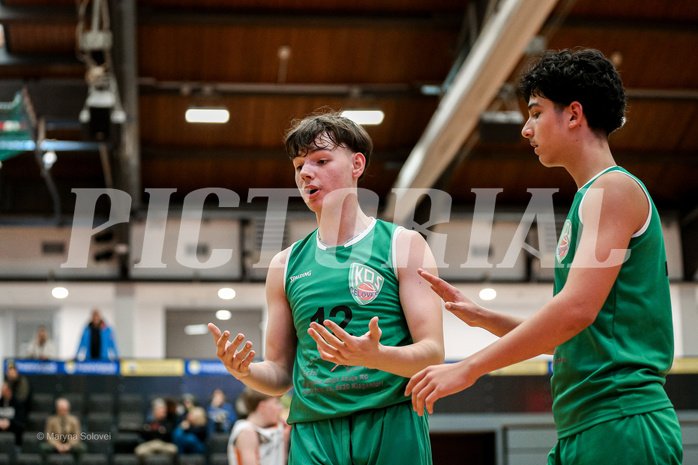 29.03.2025 Österreichischer Basketballverband 2024/25, SLMU16, Basket Dukes vs. KOS Celovec