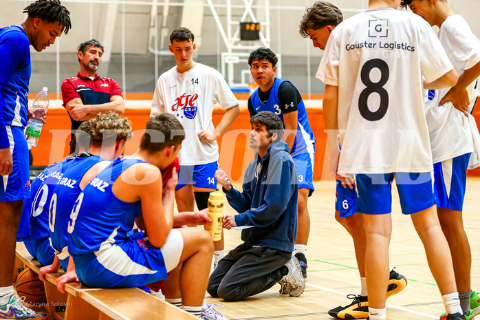 24.11.2024 Österreichischer Basketballverband 2024/25, SLMU16, Vienna Timberwolves vs. ATSE Graz