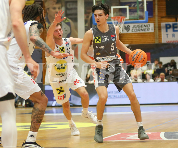 Basketball Superliga 2024/25, 10.Plazierungsrunde Gmunden Swans vs. Klosterneuburg Dukes