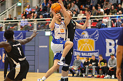 Basketball Zweite Liga 2024/25, Grunddurchgang 10.Runde BBU Salzburg vs. Raiders Tirol



