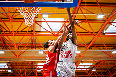 Basketball, win2day Basketball Superliga 2024/25, Playoffs Viertelfinale 2. Spiel
, BBC Nord Dragonz, Flyers Wels, Jalen Green (22)