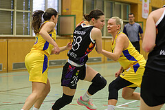 Basketball Damen Superliga 2023/24, Grunddurchgang 3.Runde Vienna United vs. SKN St.Pölten


