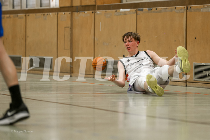 27.04.2025 Österreichischer Basketballverband 2024/25, SLMU16, VF Vienna United vs. SKN St. Pölten