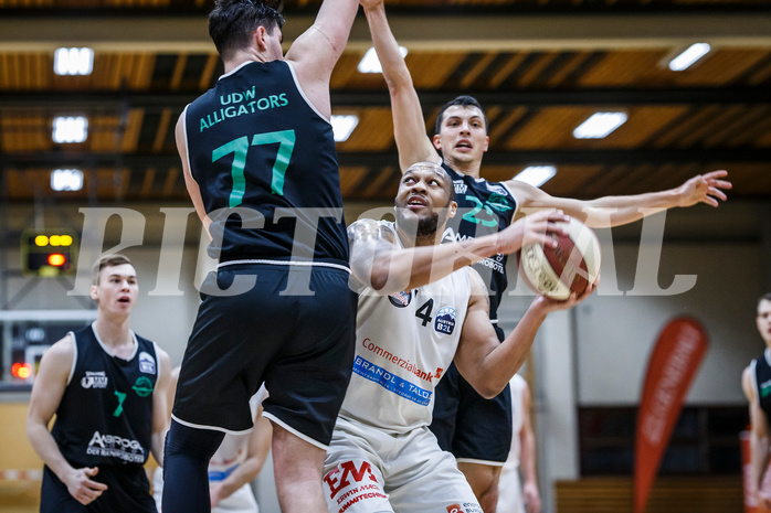 Basketball, Basketball Zweite Liga, Grunddurchgang 18.Runde, Mattersburg Rocks, UDW Alligators, Gary WARE (14)