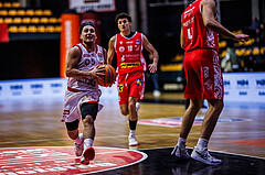 Basketball, Win2Day Superliga 2024/25, Grunddurchgang 13.Runde, BC Vienna, Traiskirchen Lions, Mustafa Hassan Zadeh (5)