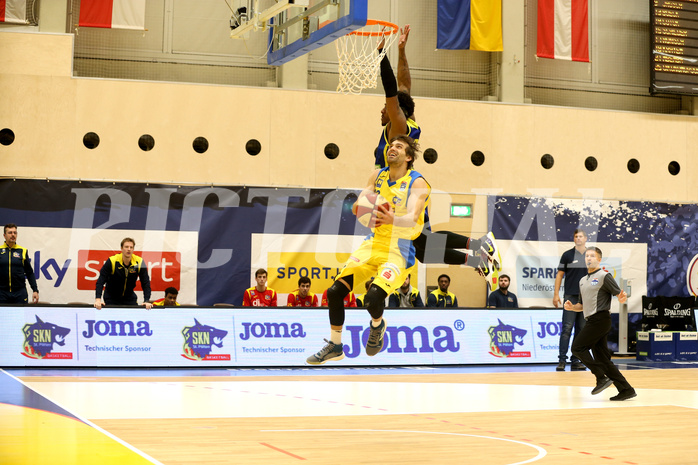 Basketball Superliga 20120/21, Grunddurchgang 18.Runde SKN St.Pölten vs. UBSC Graz
