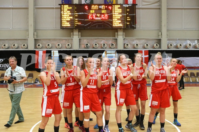 Basketball Nationalteam WU16 2015  Team Austria vs. Team Denmark


