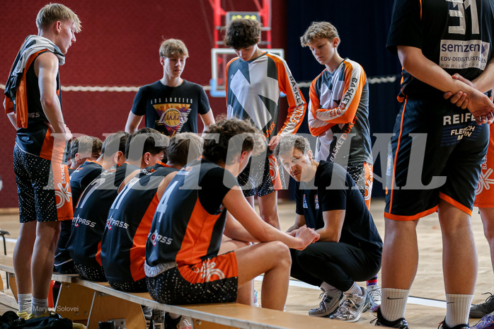 23.03.2025 Österreichischer Basketballverband 2024/25, SLMU16, Post SV Wien vs. Basket Dukes
