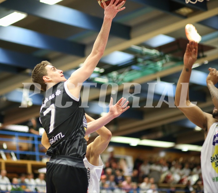 Basketball ABL 2015/16 Grunddurchgang 24.Runde Gmunden Swans vs. Traiskirchen Lions