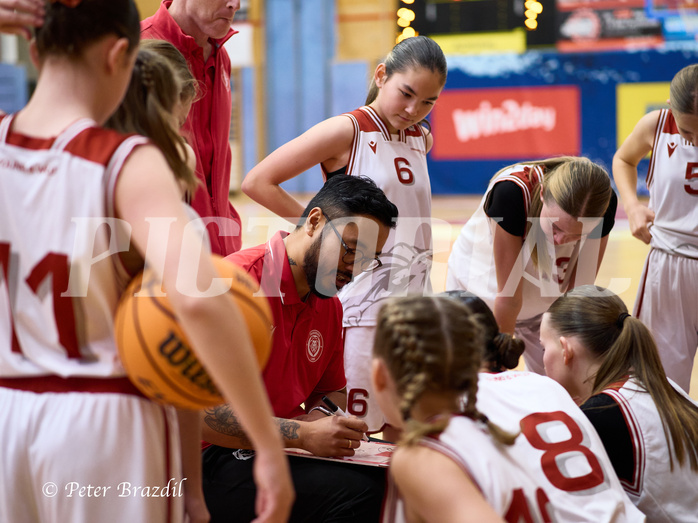Basketball Superliga 2024/25, SLWU14 Traiskirchen Lionesses vs. DBK Steyrer Witches


