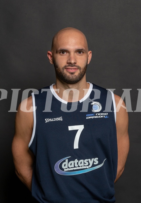 Basketball, 2.BL 2018/19, Media, BBC Nord Dragonz, Tomas Markus (7)