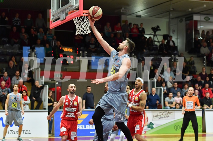 Basketball ABL 2016/17 Grunddurchgang 26. Runde WBC Wels vs BC Vienna