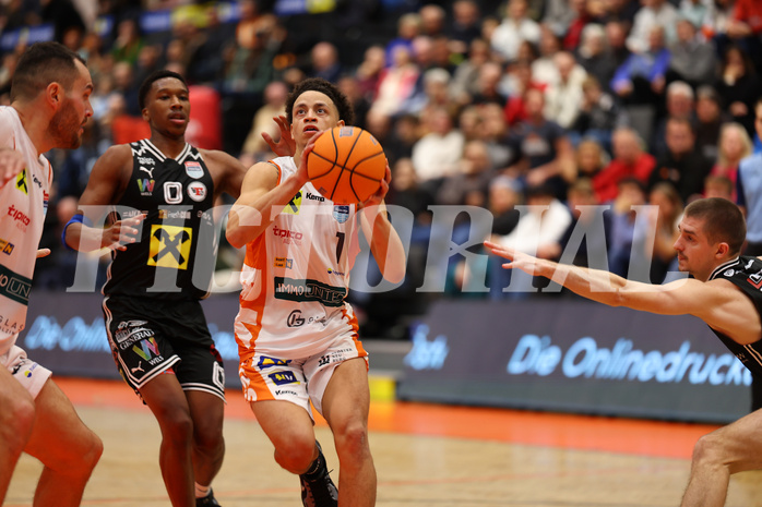 Basketball Superliga 2024/25, Grunddurchgang 11.Runde Klosterneuburg Dukes vs. Flyers Wels


