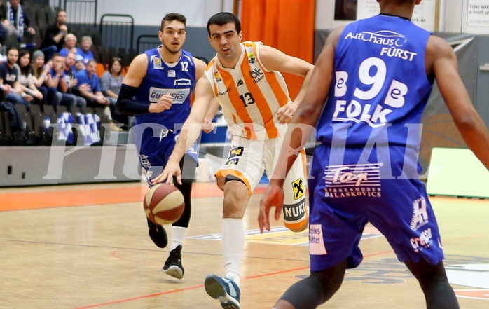 Basketball ABL 2017/18, Grunddurchgang 26.Runde BK Klosterneuburg Dukes vs. Oberwart Gunners