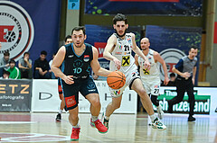 Basketball, Superliga 2023/24, Grunddurchgang 22. Runde, Flyers Wels vs. Vienna Timberwolves,