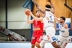 Basketball, Basketball Austria Cup 2021/22, Achtelfinale, Oberwart Gunners, Traiskirchen Lions, 