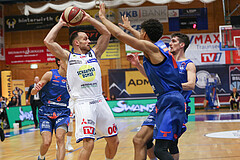 Basketball Superliga 2019/20,  4.Plazierungsrunde Gmunden Swans vs. Kapfenberg Bulls


