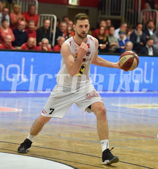 Basketball ABL 2015/16 Playoff Finale Spiel 3 WBC Wels vs Gunners Oberwart