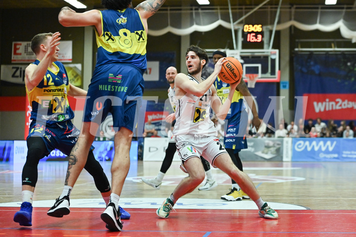 Win2Day Basketball Superliga 2023/24, Playoff, Viertelfinale Spiel 3, Flyers Wels vs UBSC Graz