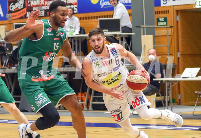 Basketball Superliga 2020/21, Finale Spiel 1 Gmunden Swans vs. Kapfenberg Bulls


