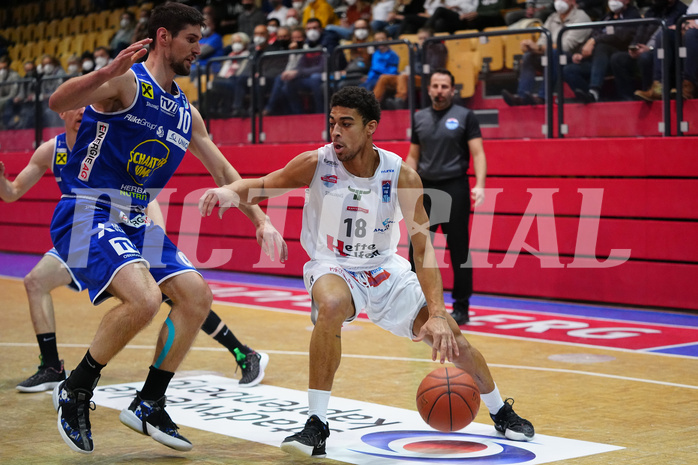 Basketball Superliga 2021/22, Grundduchgang 14.Runde , Kapfenberg vs.Gmunden


