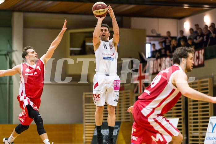 Basketball, 2.Bundesliga, Grunddurchgang 19.Runde, Mattersburg Rocks, UBC St. Pölten, Stefan ULREICH (11)